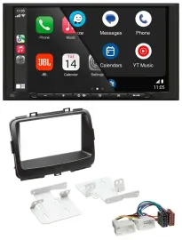 JBL USB 2DIN MP3 Bluetooth AUX Autoradio für Kia Carens 4 RP ab 2013