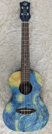 Luna Guitars Luna UKE STR T Tenor Size Starry Night Design Acoustic Ukulele - B stock