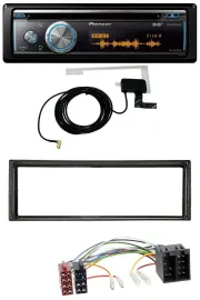 Pioneer Bluetooth DAB MP3 USB CD Autoradio für VW Golf 2 83-92 Jetta II 84-92 T4