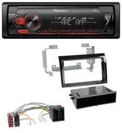 Автомагнитола Pioneer 1-DIN DAB, USB, AUX, MP3 для Fiat Ducato / Citroen Jumper (2006–2011)