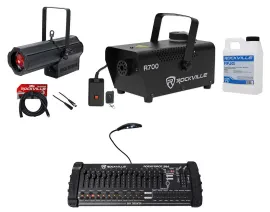 Комплект светового оборудования American DJ ENCORE PROFILE 1000 COLOR+ROCKFORCE384-1
