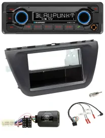 Blaupunkt MP3 Bluetooth USB Lenkrad Autoradio für Suzuki SX4 (ab 2013)