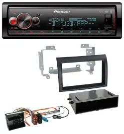 Автомагнитола для Citroen Jumper (2006–2011) Pioneer Bluetooth, USB, MP3, DAB, Quadlock, чёрная