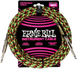 ERNIE BALL 6482, 5.49м - Инструментальный кабель