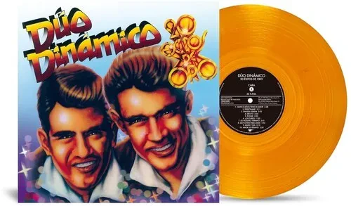 Виниловая пластинка Dúo Dinámico - 20 Exitos De Oro - Gold Vinyl [New Vinyl LP] Colored Vinyl, Gold,