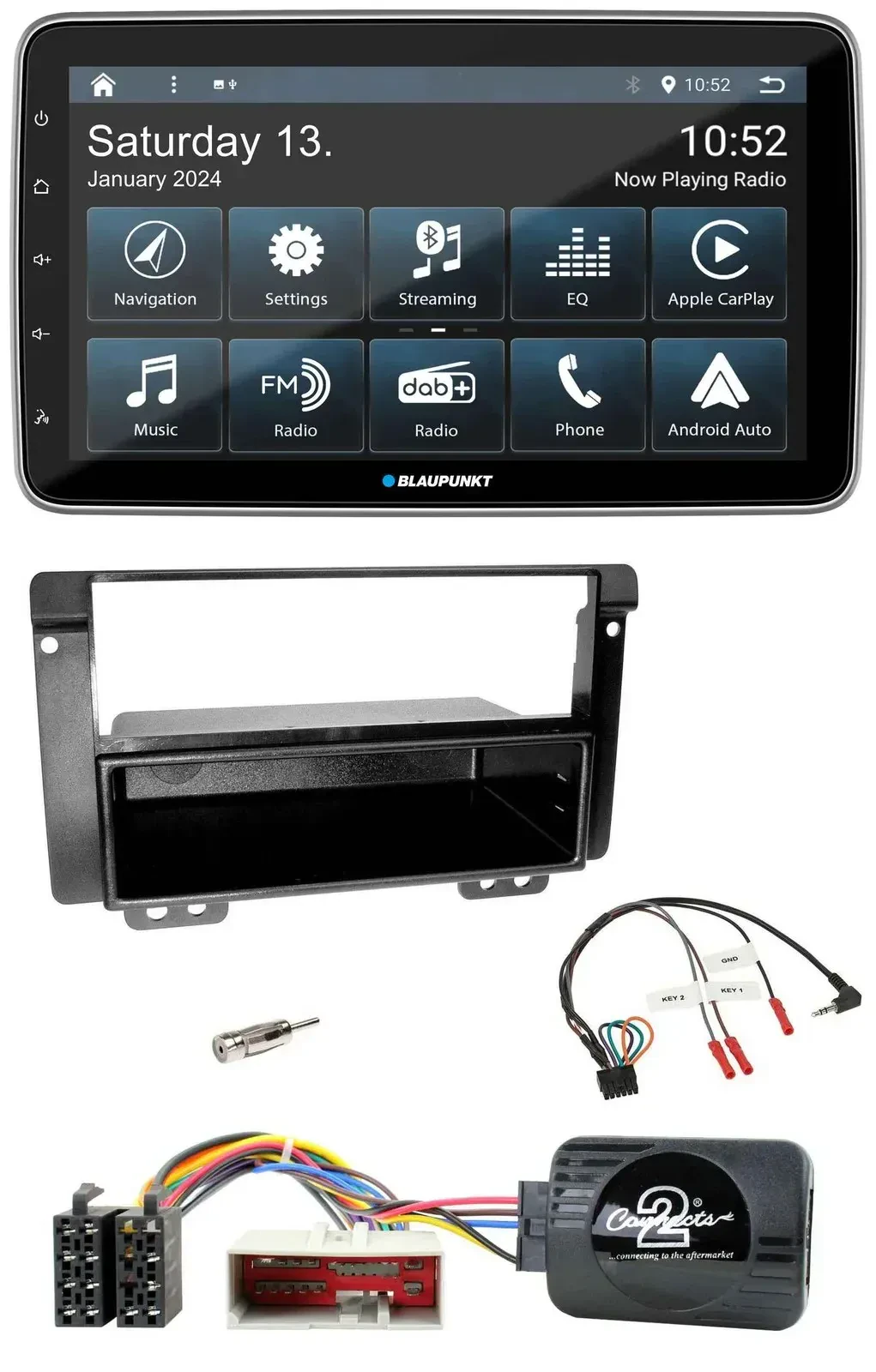 Blaupunkt USB DAB SD Lenkrad Bluetooth Autoradio für Landrover Freelander 2004-2