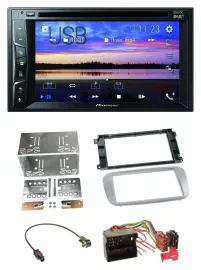 Pioneer Bluetooth 2DIN USB DVD DAB MP3 Autoradio für Ford Mondeo 2007-2014 S-Max