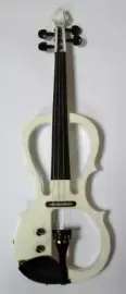 Электроскрипка Pierre Cesar MEV1509 4/4 высококачественная цвет-белый в комплекте мостик ремень канифоль футляр