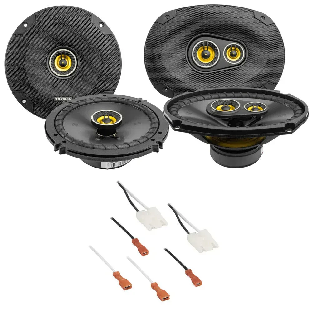 Автомобильные динамики для Nissan Pathfinder (2001–2012) Kicker Factory Speaker Upgrade Package (набор)