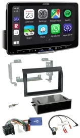 Автомагнитола для Fiat Ducato 2008–2011 Alpine Bluetooth USB DAB черная