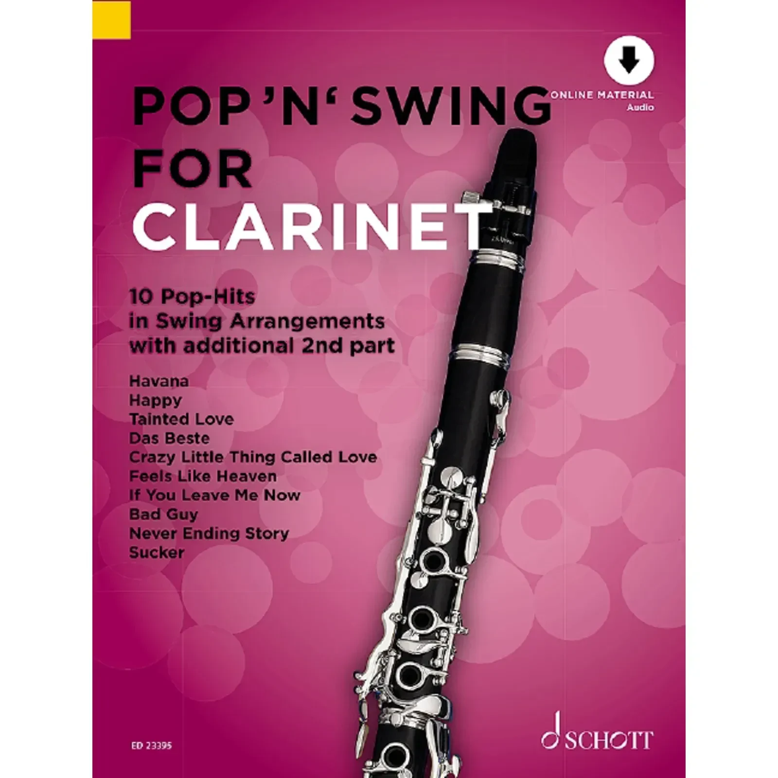 Сборник песен Schott Music Pop 'n' Swing For Clarinet