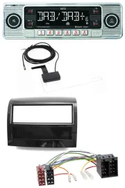 Dietz Bluetooth USB MP3 DAB Autoradio für Fiat Ducato 2011-2021 piano schwarz