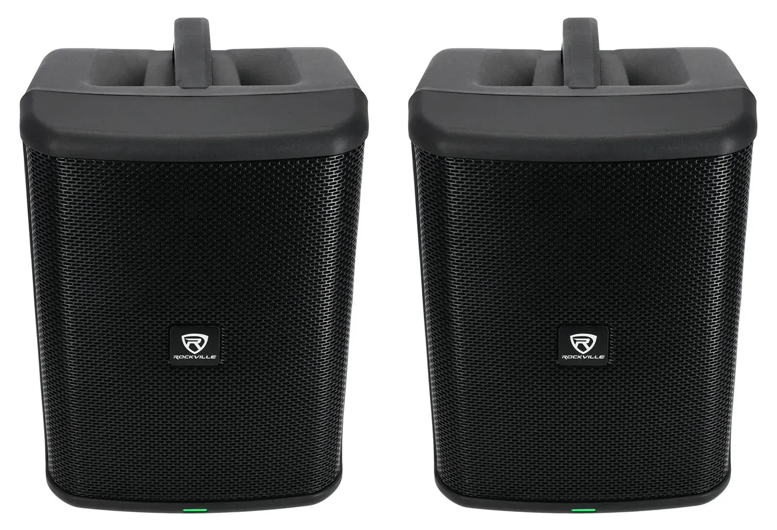 Портативная акустическая система Rockville Titan One Pro Black (пара)