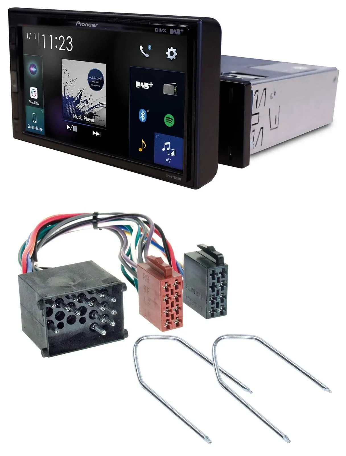 Pioneer DAB MP3 Bluetooth USB Autoradio für BMW 3er E30 E36 87-00 5er E34 88-96