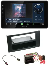 Kenwood MP3 Bluetooth USB DAB Autoradio für Ford Fusion Transit Kuga 05-12 schwa