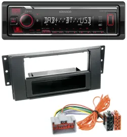Автомагнитола Kenwood MP3 Bluetooth USB DAB для Land Rover Freelander (2011–2012)