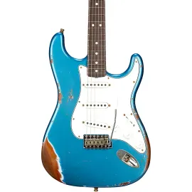 Fender CS LE Roasted Stratocaster Pro Heavy Relic Guitar Aged Lake Placid Blue