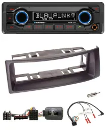 Blaupunkt MP3 Bluetooth USB Lenkrad Autoradio für Renault Megane 1996-2000 Sceni