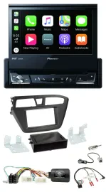 Pioneer DVD Bluetooth DAB USB Lenkrad Autoradio für Hyundai i20 (ab 2015)