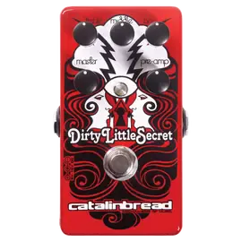 Педаль эффектов для электрогитары Catalinbread Dirty Little Secret Red Overdrive Pedal