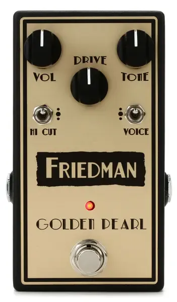 Педаль эффектов для электрогитары Friedman Golden Pearl Overdrive Pedal