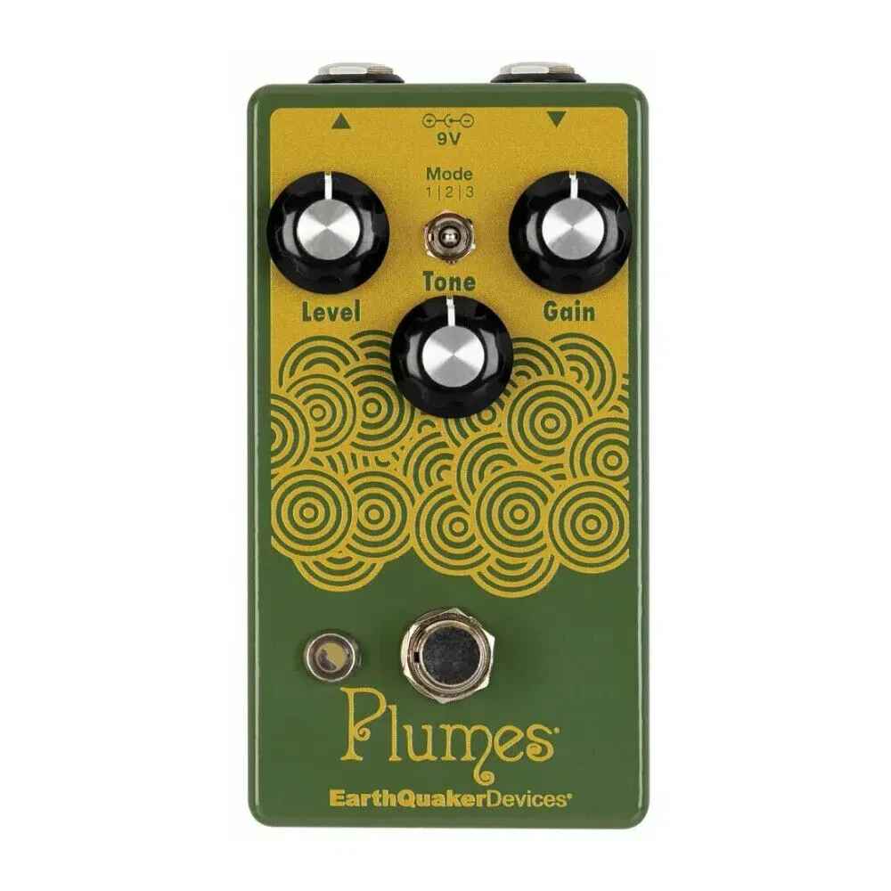 Педаль эффектов для электрогитары EarthQuaker Devices Plumes Overdrive