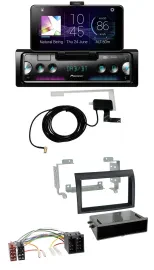 Автомагнитола для Citroen Jumper / Fiat Ducato (2006–2011) Pioneer DAB Bluetooth MP3 USB, чёрная