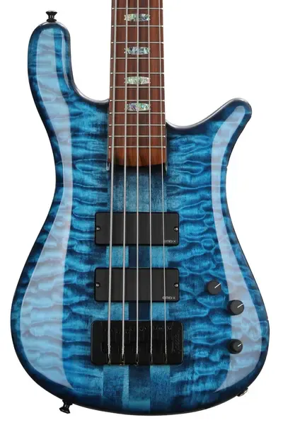 Бас-гитара Spector USA NS-5XL Black And Blue Gloss
