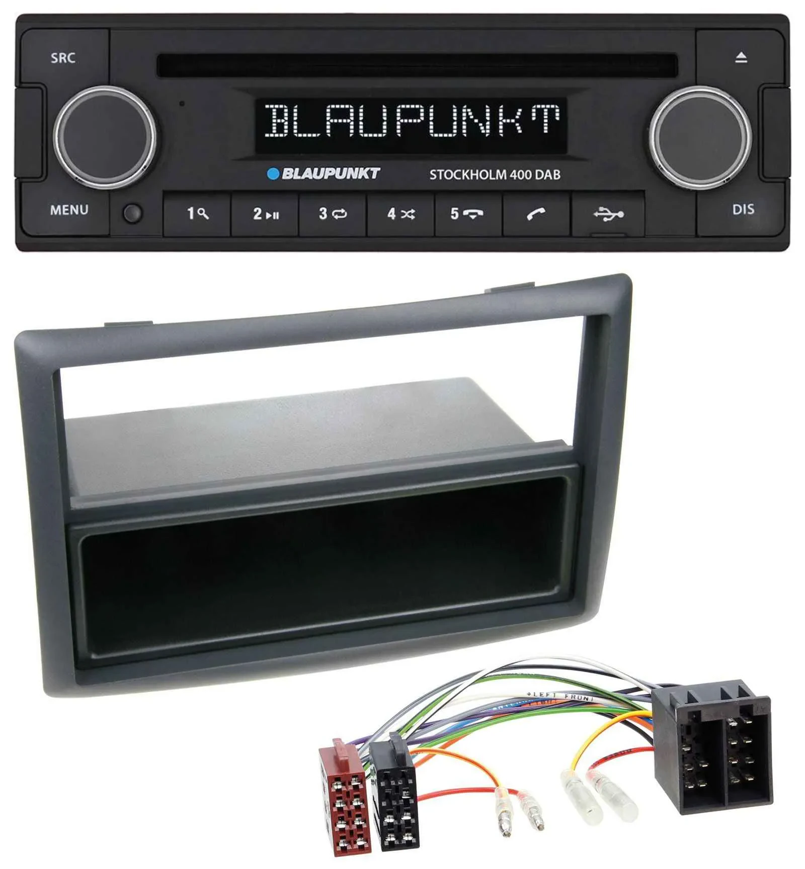Автомагнитола для Renault Megane/Scenic (с 2007) Blaupunkt CD, Bluetooth, DAB, USB, MP3
