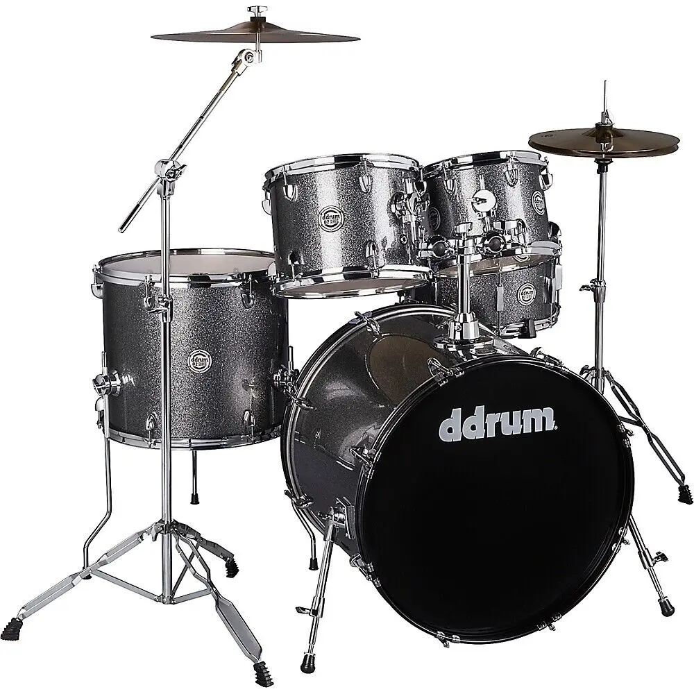 Ударная установка акустическая ddrum D2 5-Piece Complete Drum Kit Dark Silver Sparkle