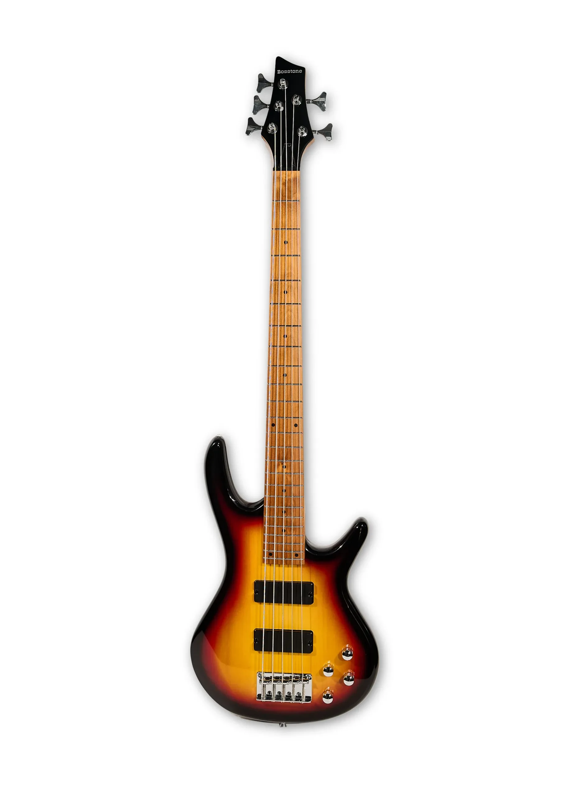 Бас-гитара Bosstone BGP-5 V.2 3TS (2025) 5-струнная, цвет санберст