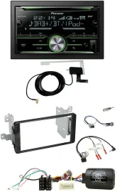 Pioneer CD USB Lenkrad Bluetooth 2DIN DAB Autoradio für Mitsubishi ab 2012 Outla