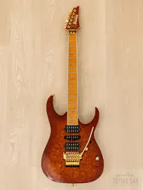 Электрогитара Ibanez RG1918 J Custom HSH Majestic Amber w/gigbag Japan 1997