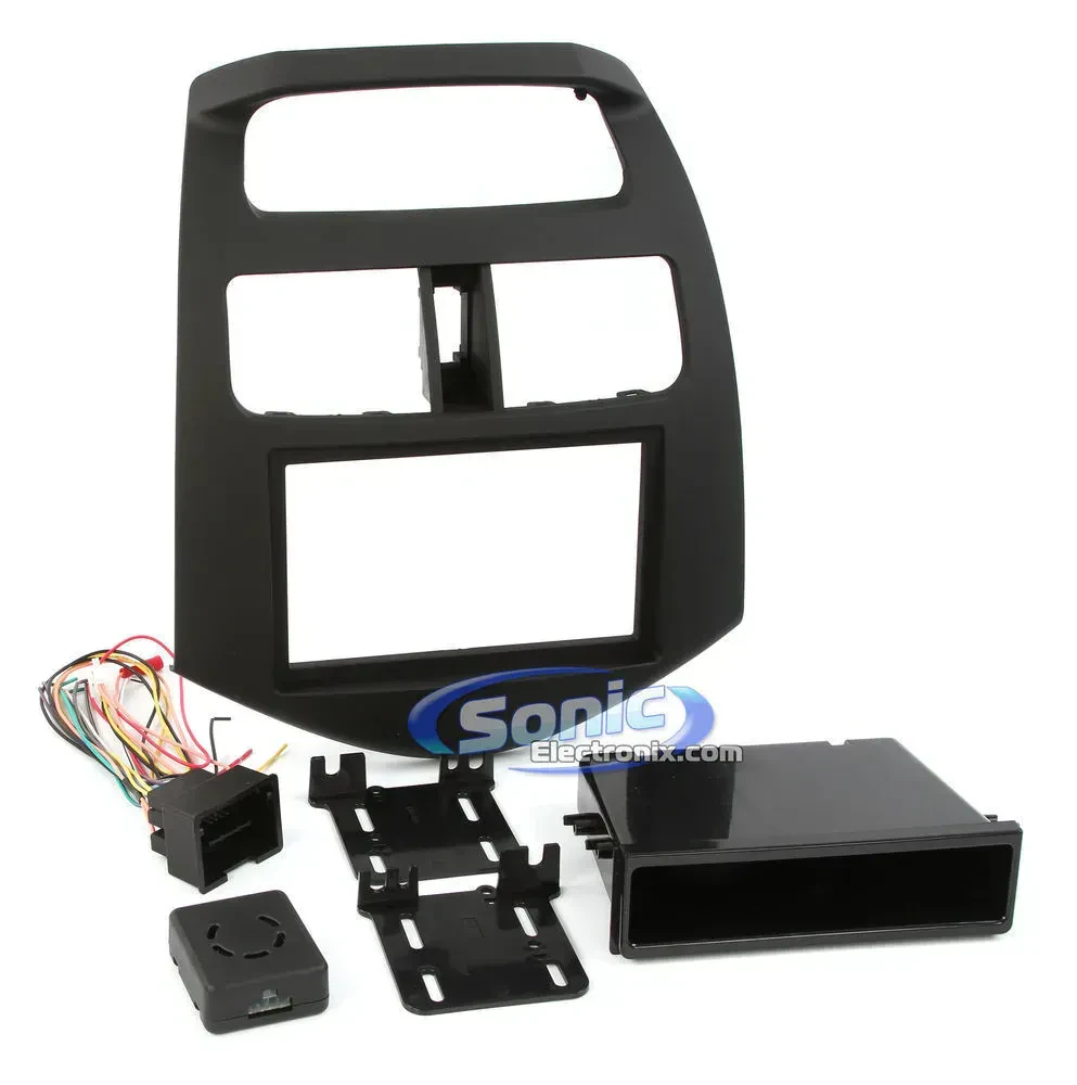 METRA 99-3309B-LC Double DIN Car Installation Kit for 2013-Up Chevrolet Spark