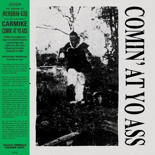 Виниловая пластинка Carmike - Comin' At Yo Ass [New Vinyl LP] Colored Vinyl, Green, With Booklet