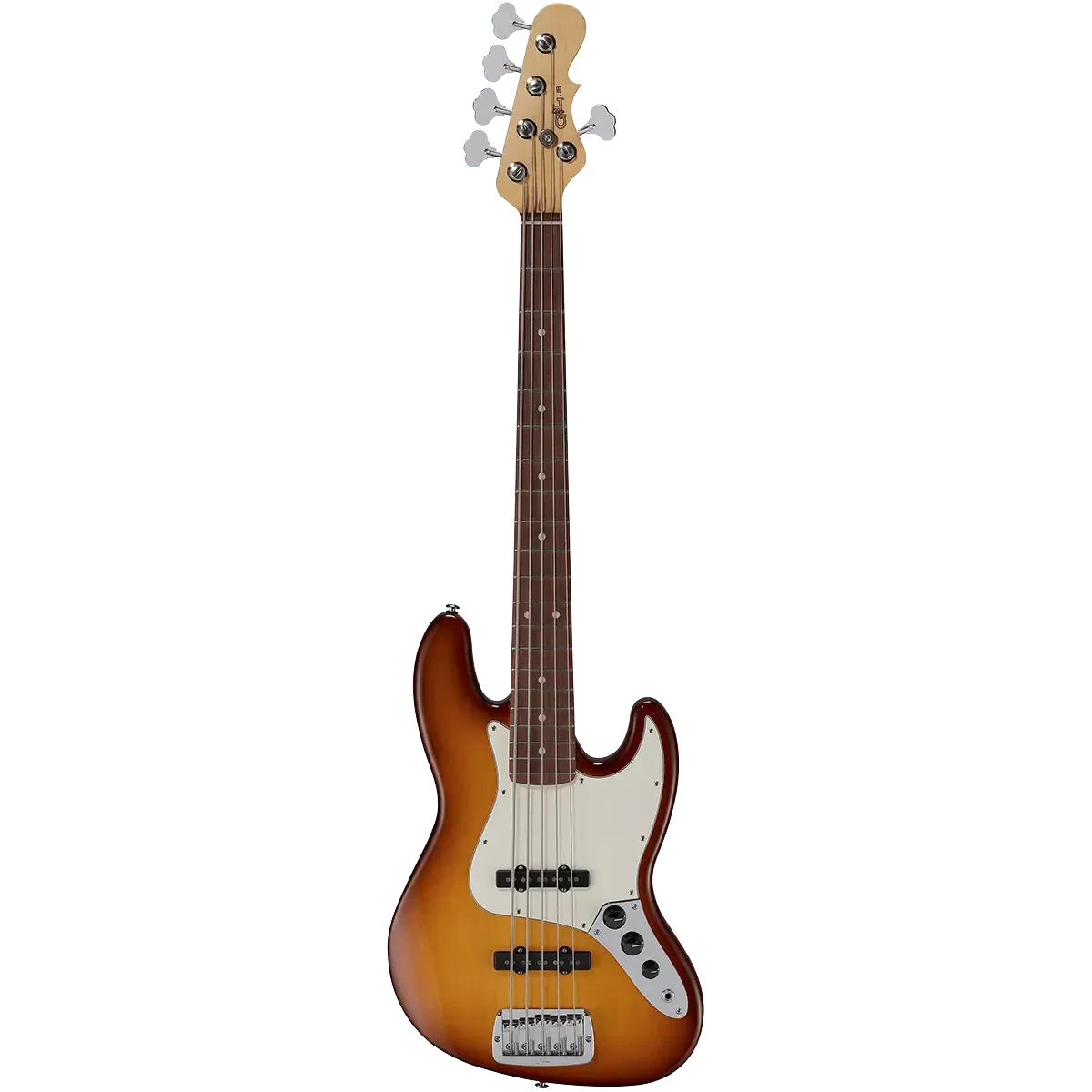 Бас-гитара G&L Fullerton Deluxe JB-5 Old School Tobacco