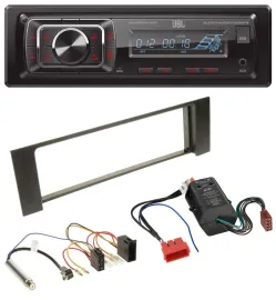 JBL SD AUX MP3 USB Bluetooth Autoradio für Audi A4 B6 00-04 Bose Aktivsystem Min
