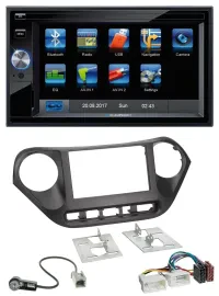 Blaupunkt SD Bluetooth 2DIN MP3 USB AUX Autoradio für Hyundai i10 (ab 2013)