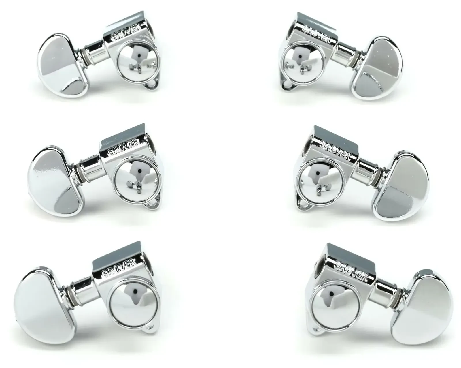 Колки Grover 102C Original Rotomatics Tuning Machines Set - Chrome