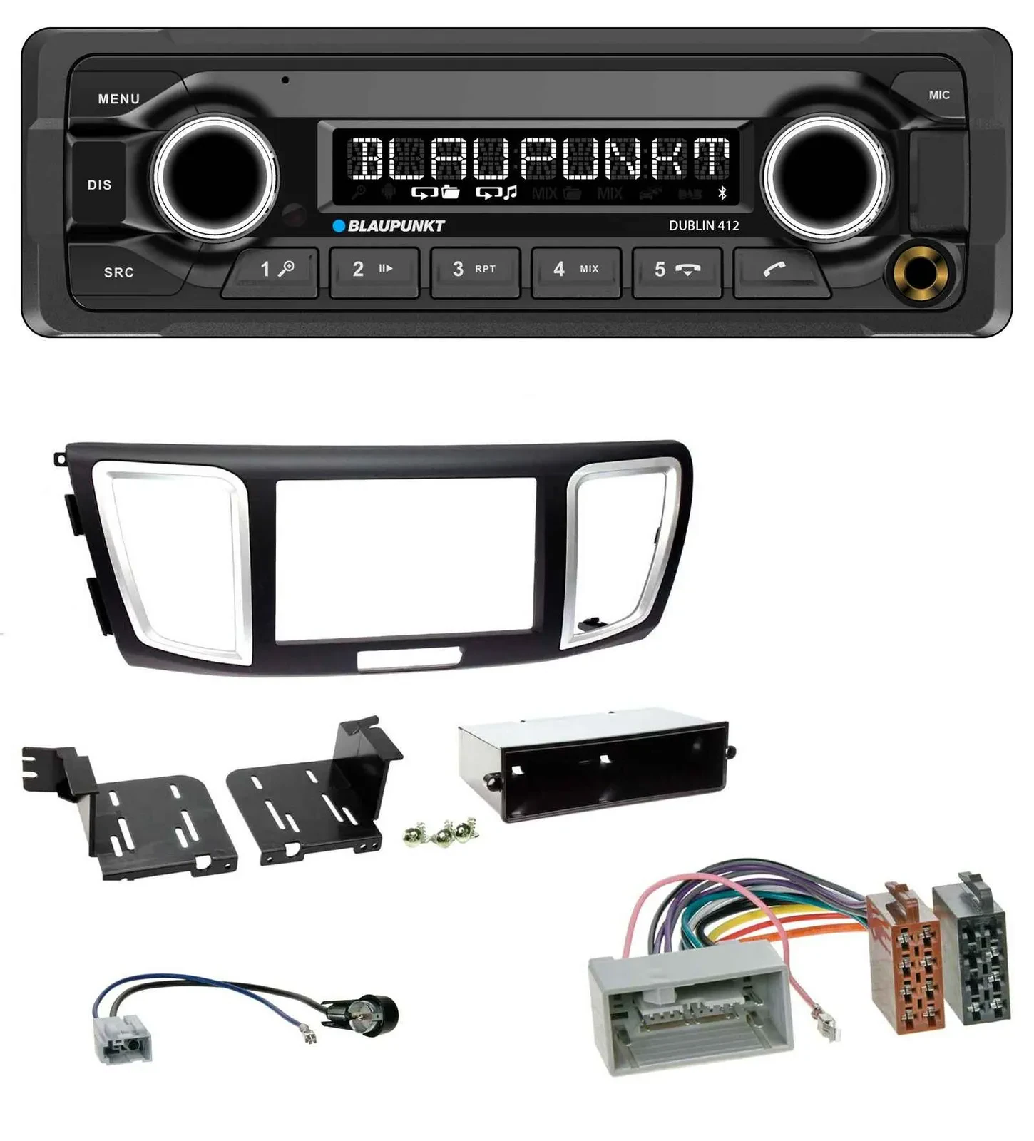 Автомагнитола для Honda Accord (с 2011) Blaupunkt MP3, Bluetooth, USB, AUX