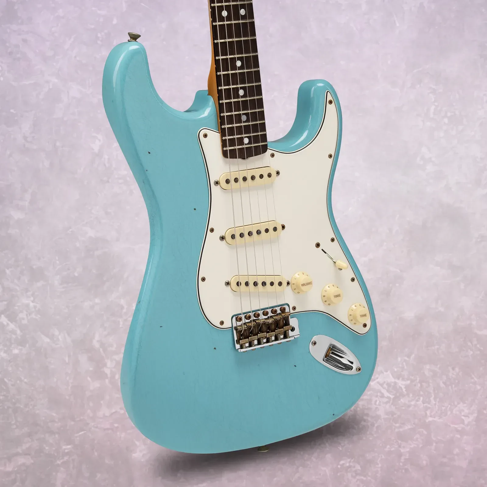 Fender Custom Shop Limited Edition Fat 64 Stratocaster Journeyman Daphne Blue