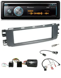 Pioneer Lenkrad DAB USB CD Bluetooth Autoradio für Smart ForFour 04-06 W454 Audi