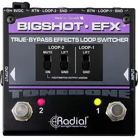 Педаль эффектов для электрогитары Radial Engineering Big Shot Effects Loop Switcher