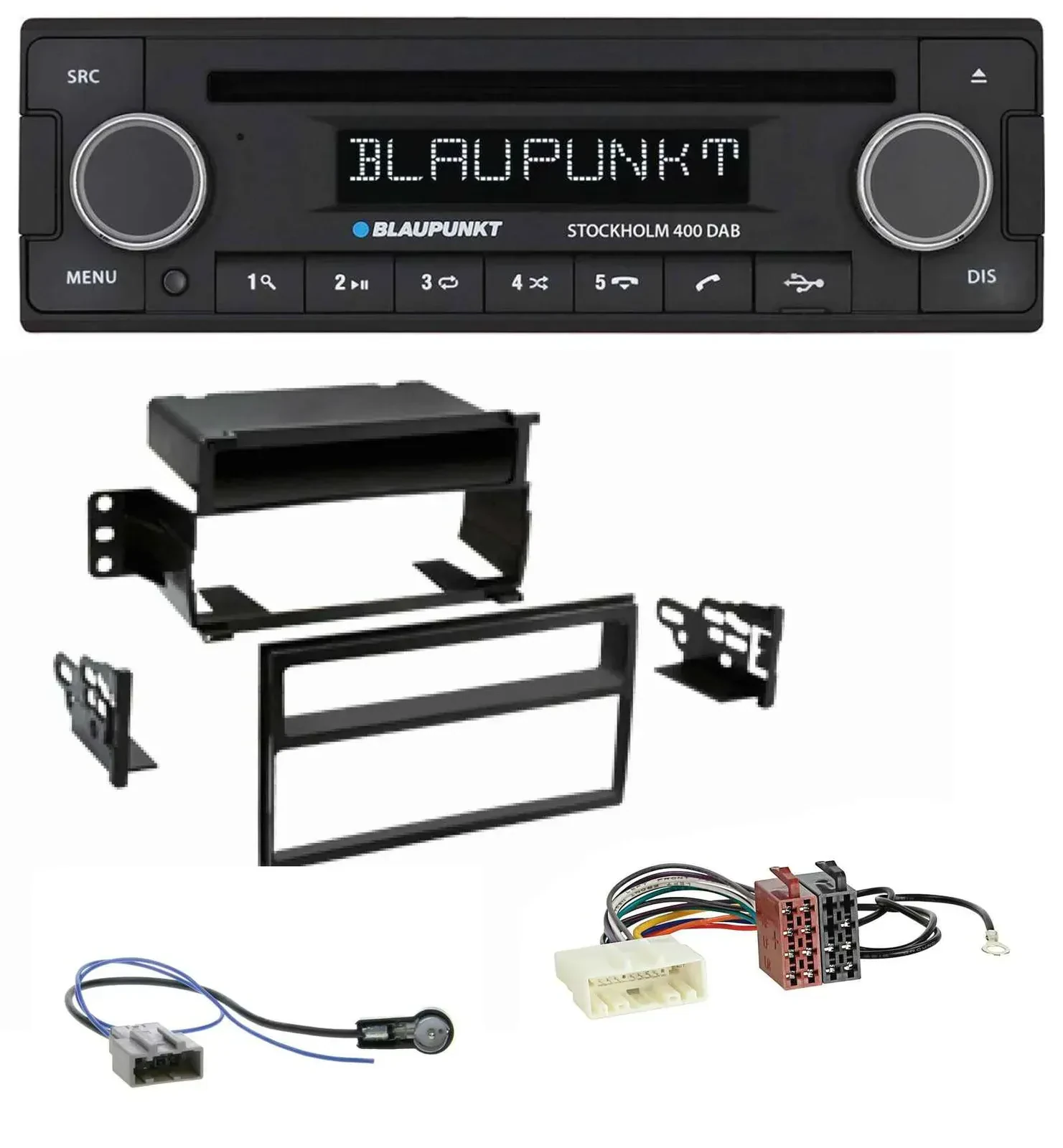 Blaupunkt MP3 Bluetooth DAB CD USB Autoradio für Nissan Tiida Versa C11 2007-201
