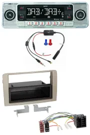 Автомагнитола для Lancia Musa Dietz DAB USB MP3 Bluetooth (с 2005)