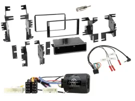 Einbauset Lenkradadapter Doppel DIN Autoradio für Nissan Cube ab 2009 Frontier a
