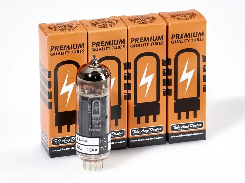 Лампа для усилителя TUBE AMP DOCTOR EL84M TAD-Tubes Premium (подобранная четверка)