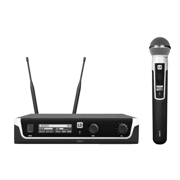 LD Systems U504.7 HHD US Wireless DJ Pro Audio Microphone System w Handheld Mic