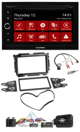 Blaupunkt 2DIN Lenkrad Bluetooth USB TMC DAB Navigation für Honda HR-V RU ab 201