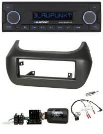 Автомагнитола для Fiat Fiorino/Citroën Nemo/Peugeot Blaupunkt DAB, USB, Bluetooth, поддержка управления на руле